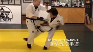 ローキックからの軸足払い【MUGENKARATE】