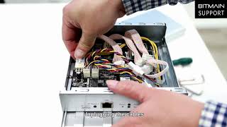 How to disassemble Antminer S17/S17Pro control board