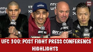 UFC 300 Post Fight Press Conference Highlights