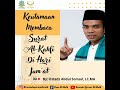 Keutamaan Membaca Qs. Al-Kahfi di Hari Jum'at - Ustadz Abdul Somad,LC.MA