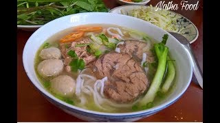 Phở bò - Cách nấu phở bò ngon tuyệt vời  của mẹ || Vietnamese Beef Noodle soup|| Natha Food