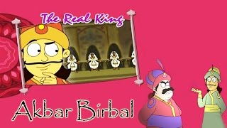 Akbar Birbal Animated Moral Stories || The Real King || Hindi Vol 2
