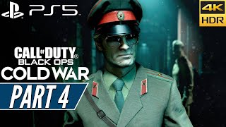 CALL OF DUTY: BLACK OPS COLD WAR (PS5) Walkthrough Gameplay PART 4 [4K 60FPS HDR] - No Commentary