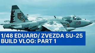1/48 Eduard (Zvezda) SU-25 Frogfoot, Build Series - Part 1: Intro and Cockpit