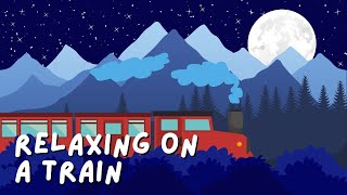 Relaxing on a Train SLEEP TALK DOWN Guided Meditation: Sleep to Train Sounds & Spoken Word Hypnosis
