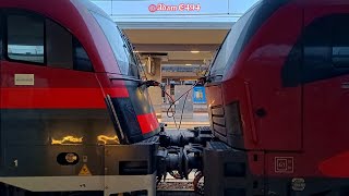 TRENI PASSEGGERI DI VARIO TIPO A BOLOGNA CENTRALE: ALTA VELOCITÀ, RAILJET, INTERCITY!