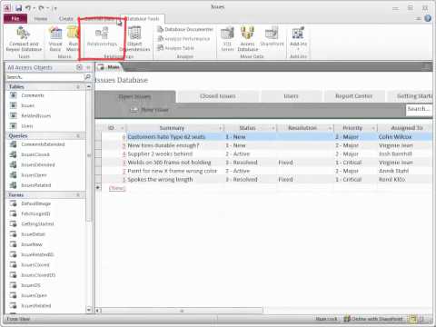 Access 2010 Build And Publish Web Databases 1 Access 2010 Build And Publish Web Databases 1