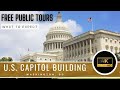 Free Tour of the US Capitol Building - Washington DC - 4K