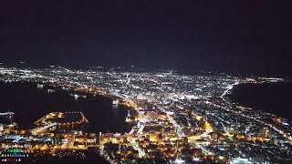 【Keith Lin 直播紀錄 2024.12.11】日本北海道 Day 1：函館山夜景、吃迴轉壽司