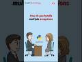 Multiple exceptions in Python? #19 #python #pythonprogramming #interview