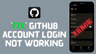 How To Fix Github Login Error | Github Login Problem 2024 (Solved)