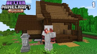 La toute première SURVIE MODÉE de ma vie ! -Better Minecraft 1.18 #1-