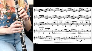 Stop Tongue \u0026 Prepared Finger Practice with Cavallini Caprice | Clarinets, Cats, \u0026 Coffee