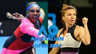 Serena Williams vs Simona Halep Australian Open 2021 FULL MATCH HIGHLIGHTS