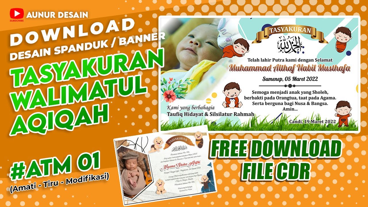 Desain Backdrop Tasyakuran Walimatul Aqiqah Simpel Free Download ...