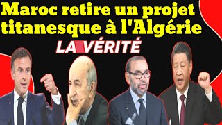 🤔🇩🇿🇫🇷Loi française Anti-Algériens, Le Maroc retire un projet titanesque à l'Algérie