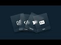 CSS Glassmorphism Cards Hover Effects