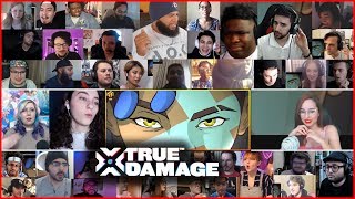 (10+ Youtubers) True Damage - GIANTS REACTIONS MASHUP