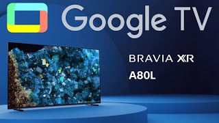 TV OLED 4k 120 HZ Bravia Sony A80L Reseña Especificaciones Mejores Smart TV 2023 para Cine y Gaming