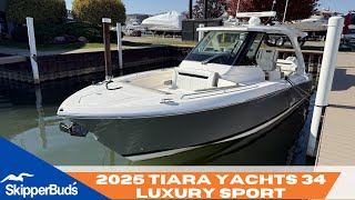 2025 Tiara Yachts 34 Luxury Sport Boat Tour SkipperBud's