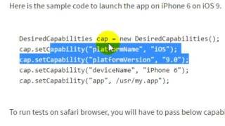 Appium iOS tutorial by Softpost