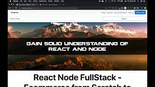 MERN STACK React Node Multi User Blogging Platform - A Real World Project (The Ultimate Course)
