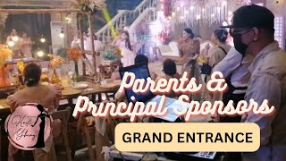 Grand Entrance of Parents \u0026 Principal Sponsors | Filipiniana Wedding | #TheVersatileHostYheng