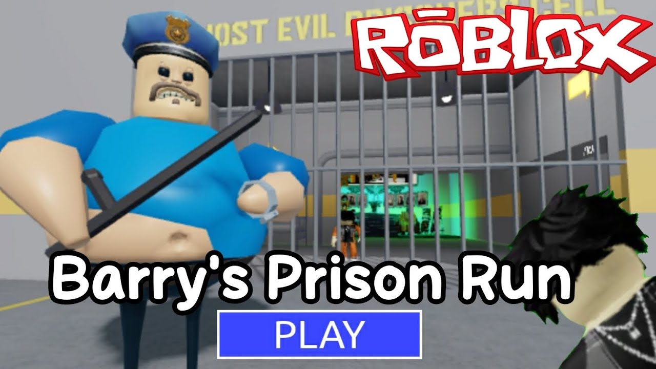 Playing Barry S Prison Run Youtube