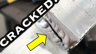 How strong are my aluminum welds? Strength Test on thick aluminum