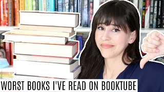I Read 400 Books on Booktube... Here Are The Worst Ones! || Books with Emily Fox