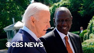 Biden honors Kenya with state visit to White House