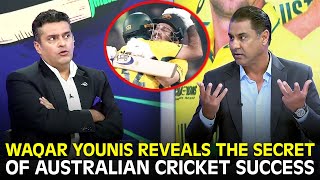 Waqar Younis Reveals the Secret of Australian Cricket Success | #AUSvENG | #ChampionsTrophy | ZA1K