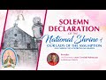 Solemn Declaration of the National Shrine of Our Lady of Assumption - August 14, 2024