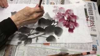 莊嘉禾老師示範水墨畫 (一)  Chinese Watercolor Painting Tutorial By Mr K W Chong