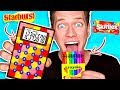 DIY Edible School Supplies!!! *FUNNY PRANKS* Back To School! Learn How To Prank using Candy & Food