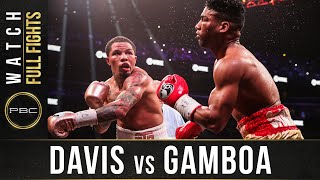 Davis vs Gamboa FULL FIGHT: December 28, 2019 - PBC on Showtime