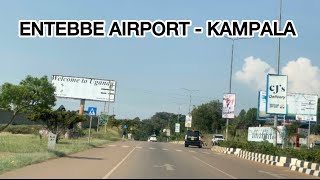 Entebbe International Airport To Kampala Via Entebbe Express High Way Travel