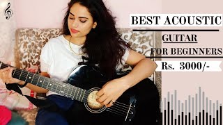 Best Acoustic Guitar for Beginners For Just 3000 Rs. On Bajaao.com | Henrix 38C Guitar Review