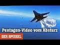 Pentagon-Video vom Absturz: Hier nähern sich russische Kampfjets der US-Drohne | DER SPIEGEL