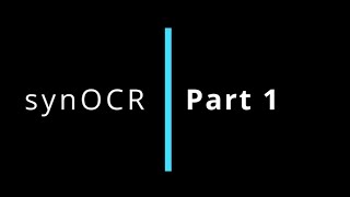 synOCR - Part 01 - was ist synOCR