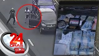 Video captures SLEX ‘shootout’ with robbery, kidnap suspects | 24 Oras