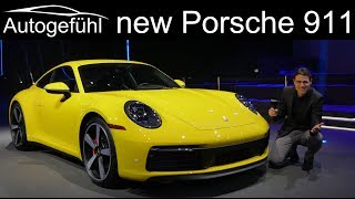 All-new Porsche 911 REVIEW Exterior Interior 992 2019 2020 - Autogefühl