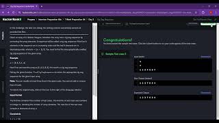 "Zig Zag Sequence Problem | HackerRank Debugging Solution in 1 Minute ⏱️