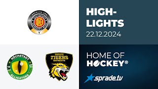 22.12.2024 - Highlights - Höchstadter EC vs. onesto Tigers Bayreuth