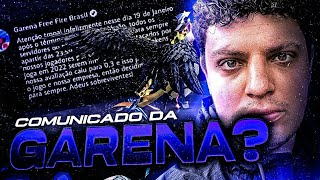 URGENTE! GARENA COMUNICA O FIM DO FREE FIRE?!  - O JOGO VAI ACABAR PARA SEMPRE? 😢🤬