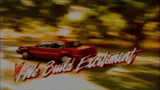 1989 Pontiac Grand Am Commercial