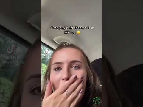 Omg Guys Ed Sheeran Is In My Car Youtube