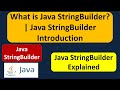 What is Java StringBuilder? | Java StringBuilder Introduction | Java Tutorial
