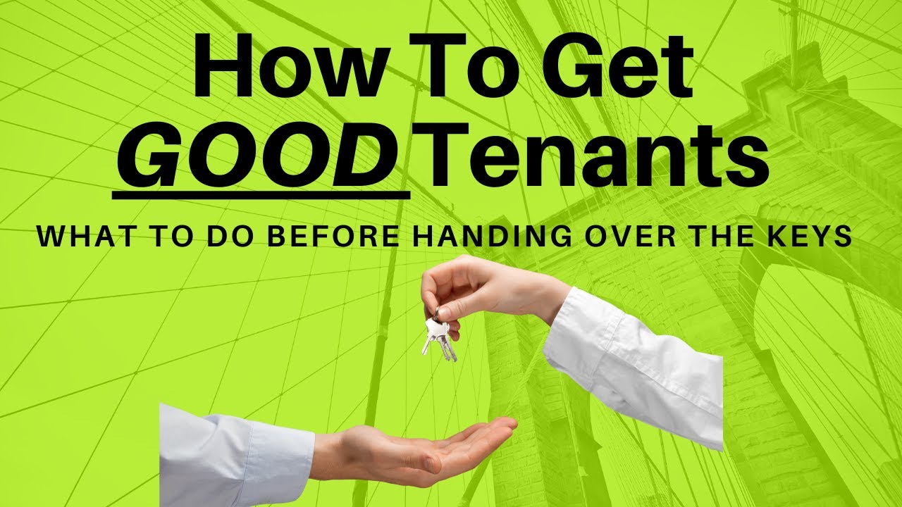 #Landlord 101 - How To Find A Good Tenant For Your Rental Property ...