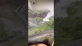 Dangerous rockfall in Changbai, Jilin Province, China #china #chinese #disaster #mountains #shorts